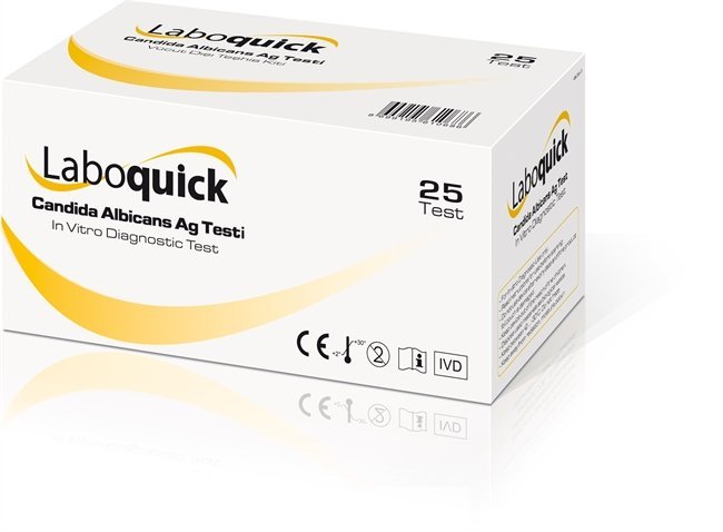 Laboquick Candida Albicans Ag Test 25 Adet