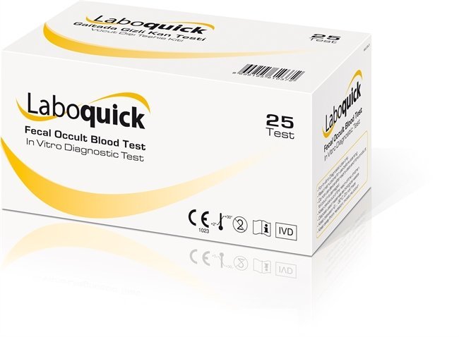 Laboquick Gaitada Gizli Kan Testi 25 Adet