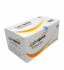 Laboquick ovulasyon kaset test kutusu üstten görünüm