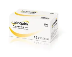 Laboquick Anti HIV 1/2 Kaset Test 50 Adet