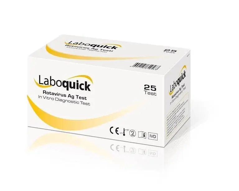 Laboquick Rotavirus antijen kaset test 25 adet kutusu