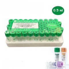 LH Lityum Heparinli Tüp 0,5 ML Pediatrik 100 Adet