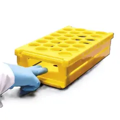 Tüp Standı Katlanır 30 mm Tüpler İçin 26 Delik farklı açıdan görünüm