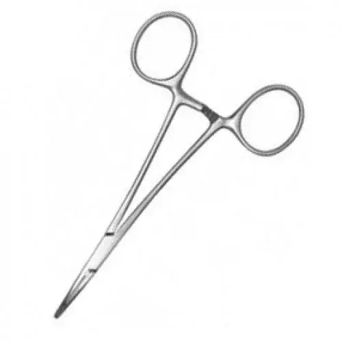 Mosquito Mikro Hemostatik Pens 12 cm Düz