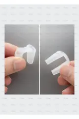 Nostril Retainer Burun Deliği Şekillendirici Uzun Size 9 yan görünüm