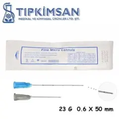 Dolgu Kanülü 23g x 50 mm 1 adet
