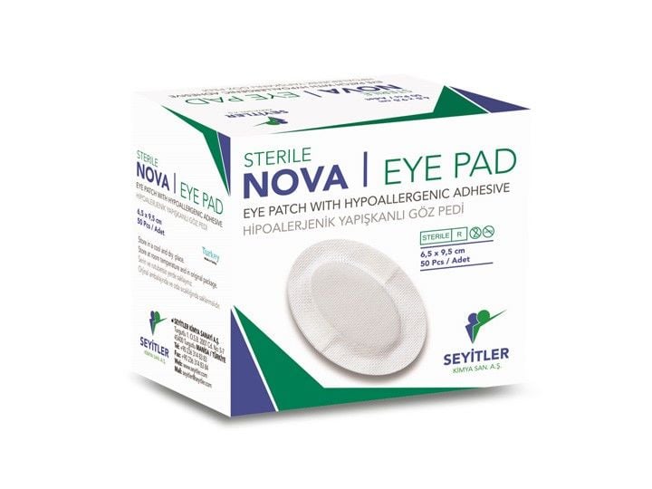 Nova Eye Pad Göz Pedi Yetişkin 50 Adet