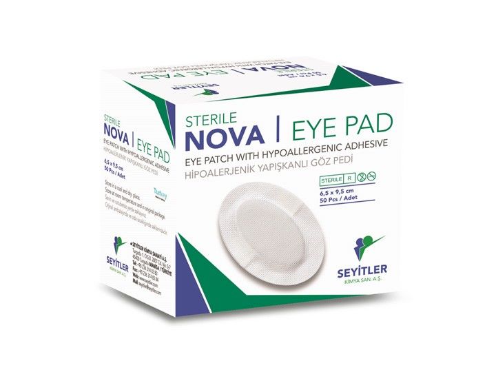 Nova Eye Pad Göz Pedi Yetişkin 50 Adet