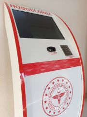 Qmatik Aile Hekimliği Kiosk Sistemi Tuş Takımlı