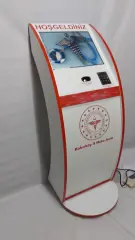Aile hekimliği sıra kiosk cihazı yan görünüm