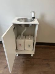 Cosmofix Mobil Seyyar Lavabo Trend 10 Litre Tekerlekli