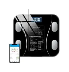 Techfit Dijital Baskül Siyah TF-1075