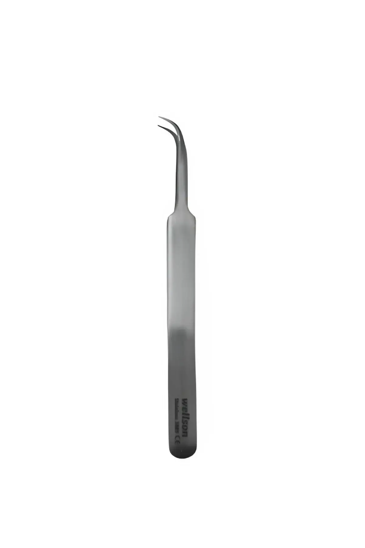 Wellson Mikro Penset 11 cm Eğri Sivri