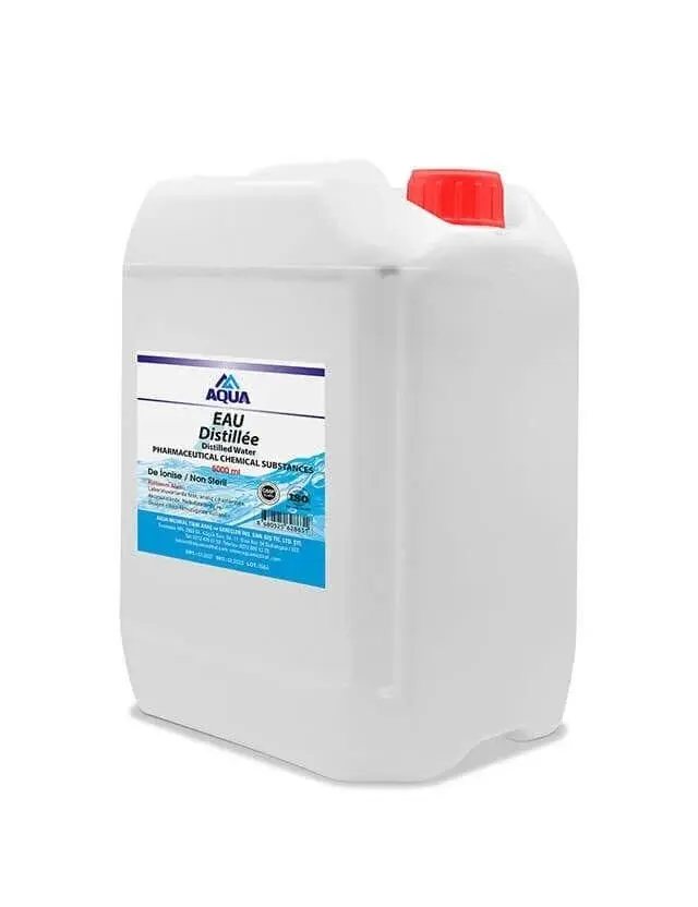 Aqua distile su 5 lt bidon