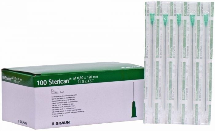 Braun Sterican İğne Nöralterapi İğnesi 100 Adet 23g 0,60 x 80 mm