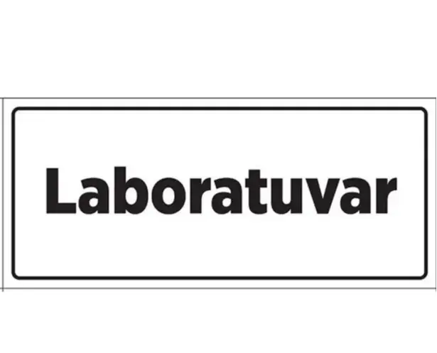 Laboratuvar Tabelası