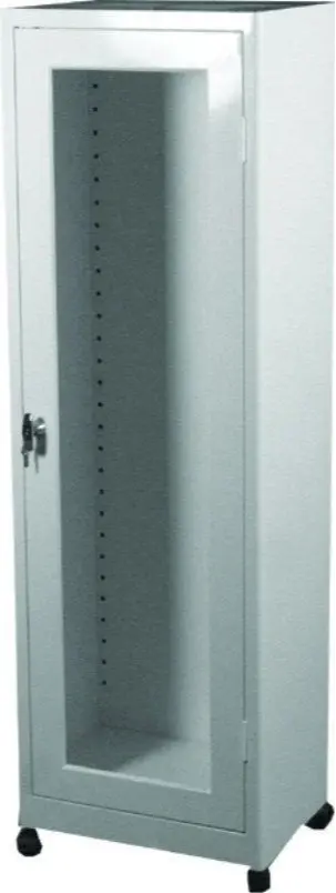 Çimen ÇM-1201 tek kapılı boydan camlı ilaç dolabı