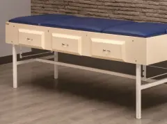 Turmed TM-A 1004 ahşap çekmeceli muayene masası