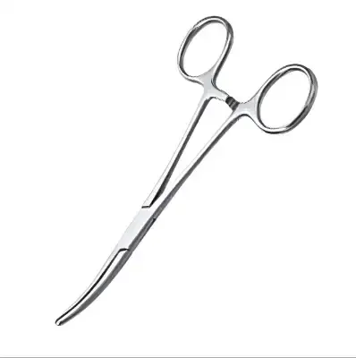 Wellson Hemostatik Pens 18 cm Eğri