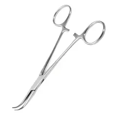 Wellson Hemostatik Pens 12 cm Eğri