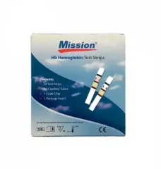 Acon Mission hemoglobin test stribi kutusu