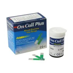 On Call Plus kan şekeri test stripleri 50 adet