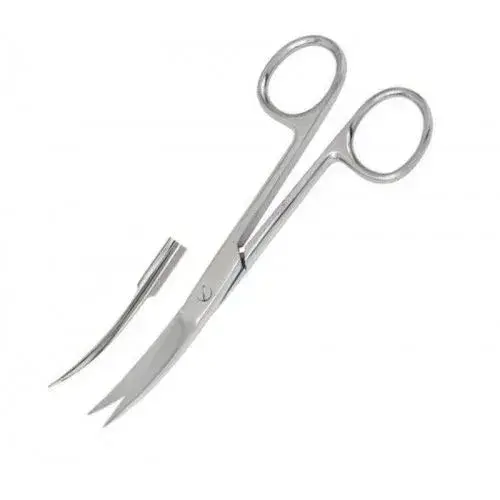 Wellson Standart Makas 15 cm Sivri/Sivri Eğri