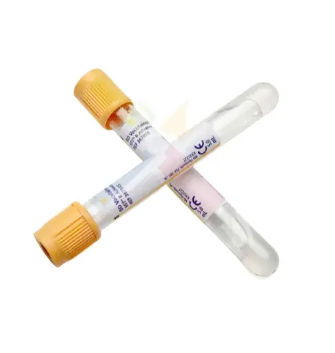 8,5 ml jelli biyokimya tüpü sarı kapaklı