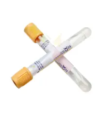 8,5 ml jelli biyokimya tüpü sarı kapaklı