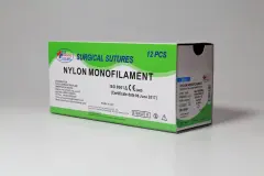 Nylon monofilament cerrahi iplik kutu yan açı