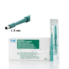 Kai Biyopsi Punch 1.5 mm Tek Kullanımlık Steril