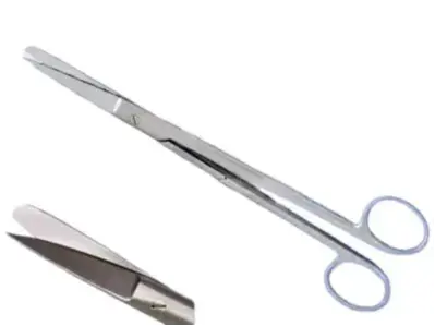 Rodus düz cerrahi makas sivri/küt 20 cm