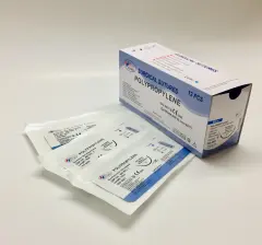 Polypropylene cerrahi iplik kutusu ve steril paketler
