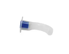 Airway Guedel Ağız Hava Yolu Airway 0/50mm Mavi farklı açıdan görünüm