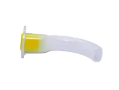 Airway Guedel Ağız Hava Yolu Airway 4/90mm Sarı farklı açıdan görünüm