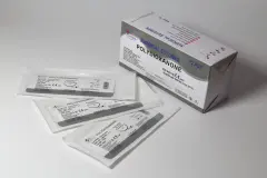 Cerrahi iplik steril paketleri ve kutusu