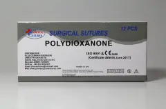 Polydioxanone PDO emilebilir cerrahi iplik 12'li kutu
