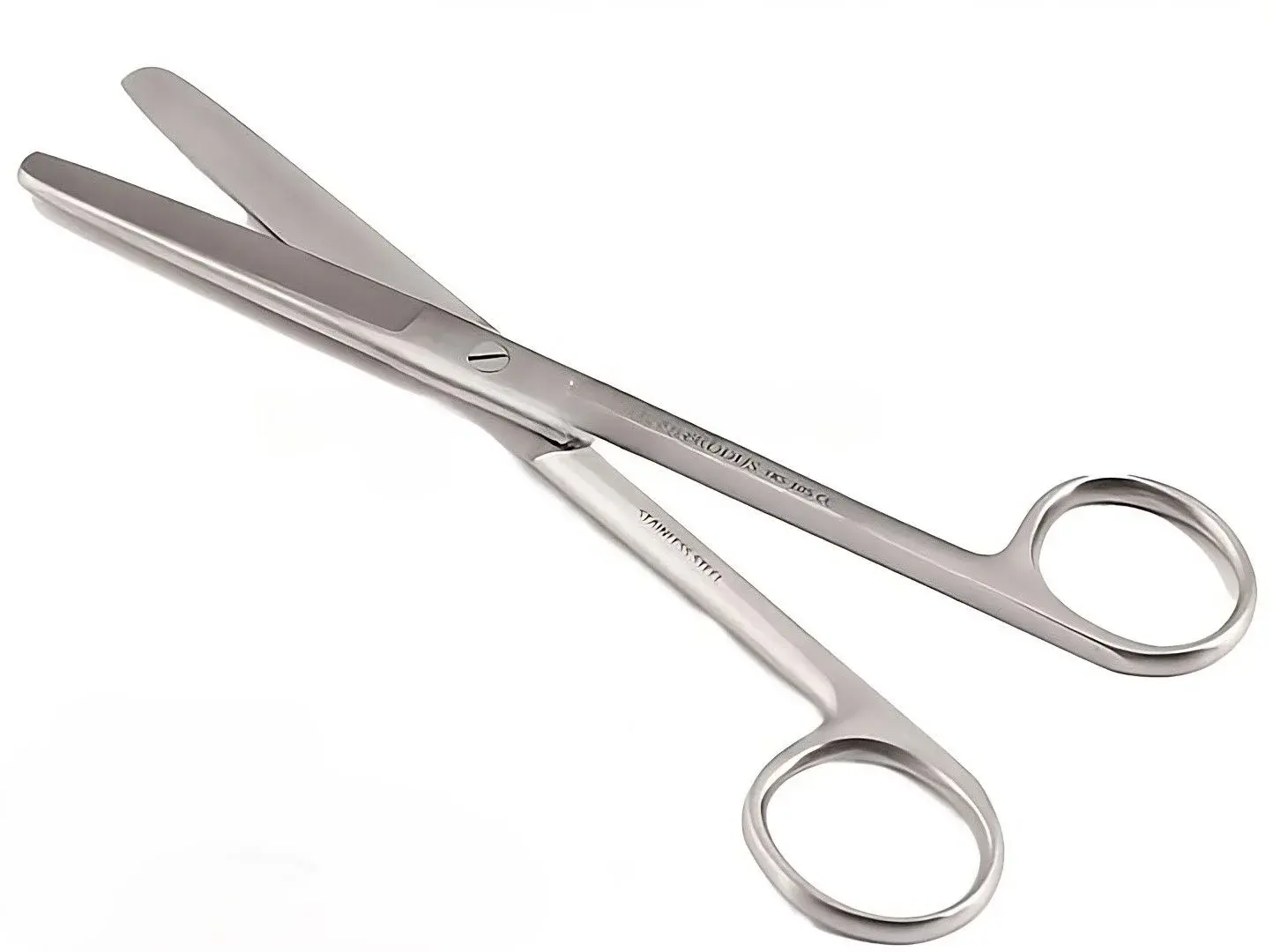 Düz cerrahi makas küt/küt 15 cm