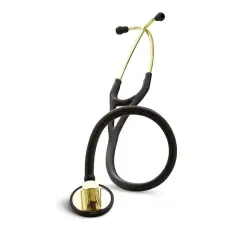 3M Littmann Master Kardiyoloji Steteskop Pirinç Yüzey Dinleme Çanı Siyah 2175