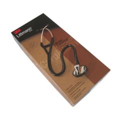 3M Littmann Master Kardiyoloji Steteskop Pirinç Yüzey Dinleme Çanı Siyah - 2175