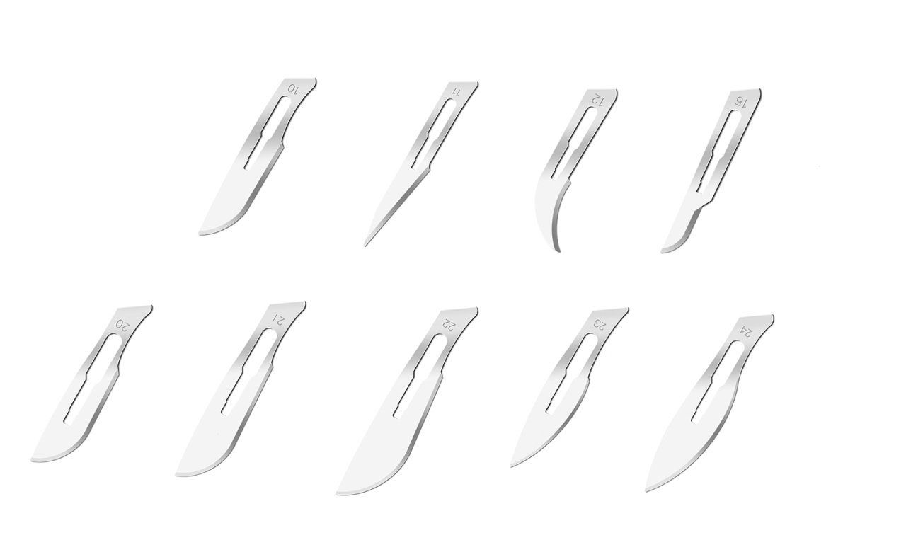 Bisturi Ucu 100'lük Kutu Bisturi 12 Numara