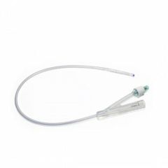 Foley Sonda 2 Yollu Silikonlu 12 FR (Krem)