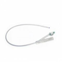 Foley Sonda 2 Yollu Silikonlu 18 FR (Kırmızı)