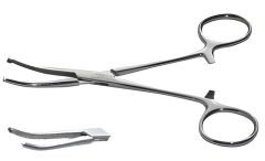 Kocher Pensi 15 cm 1 x 2 Dişli Eğri