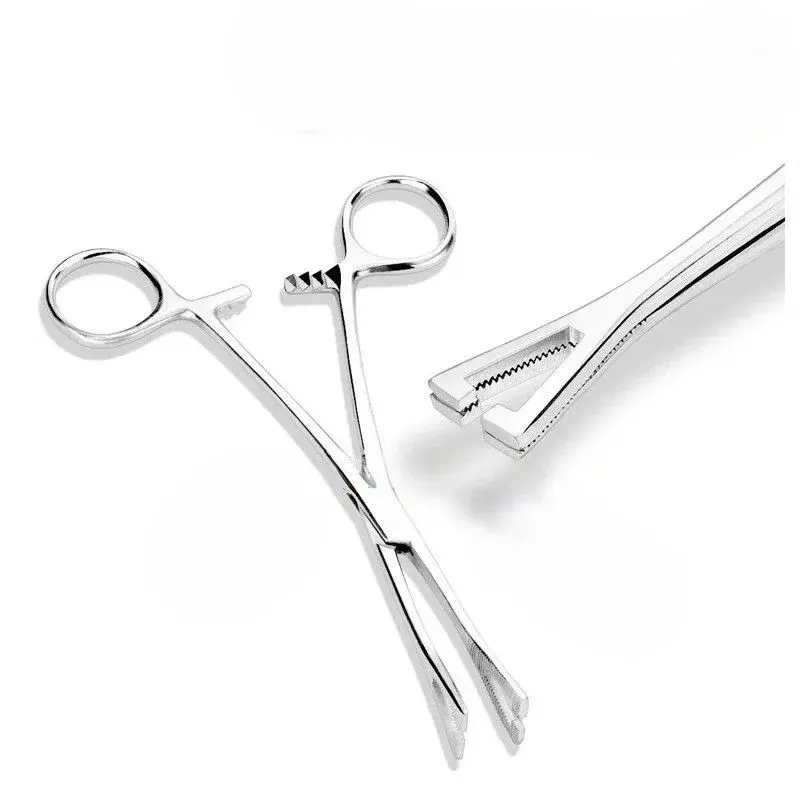 Küçük ağızlı kesik üçgen piercing pensi 16 cm