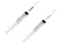 Aşı Enjektörü 2 cc 3p 25g Turuncu 350 Adet