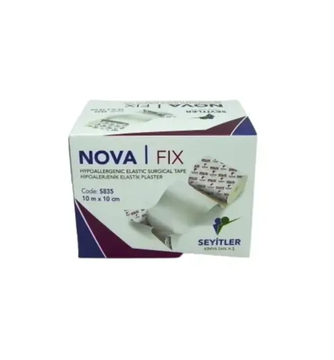Nova Fix elastik flaster 10 cm x 10 m kutusu
