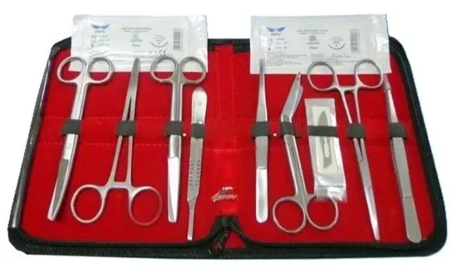 10 parça acil cerrahi set