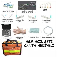 Asm Acil Müdahale Seti Çanta Hediyeli