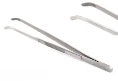 Penset 15 cm Eğri Oval